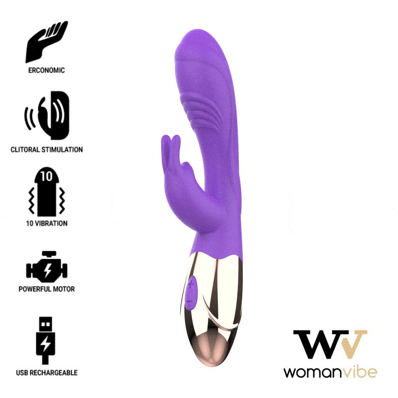 WOMANVIBE VIORA SILICONE RECARREGaVEL VIBRADOR