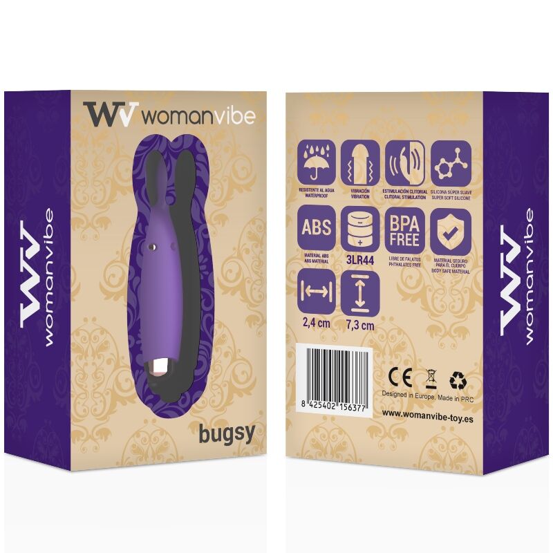 WOMANVIBE ESTIMULADOR DE SILICONE BUGSY