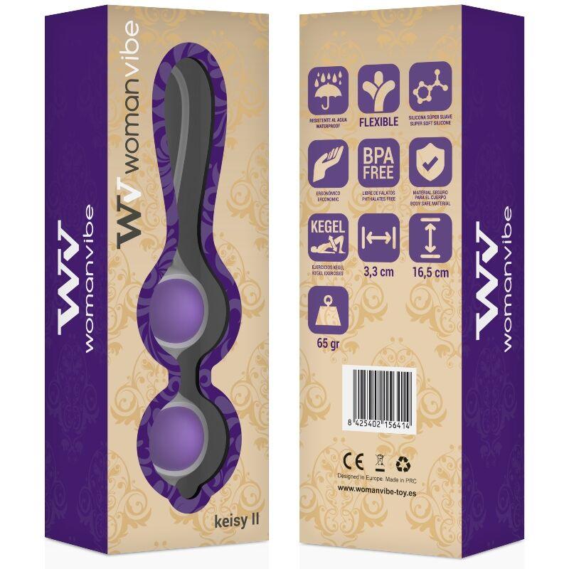 WOMANVIBE BOLAS DE SILICONE WOMANVIBE KEISY II