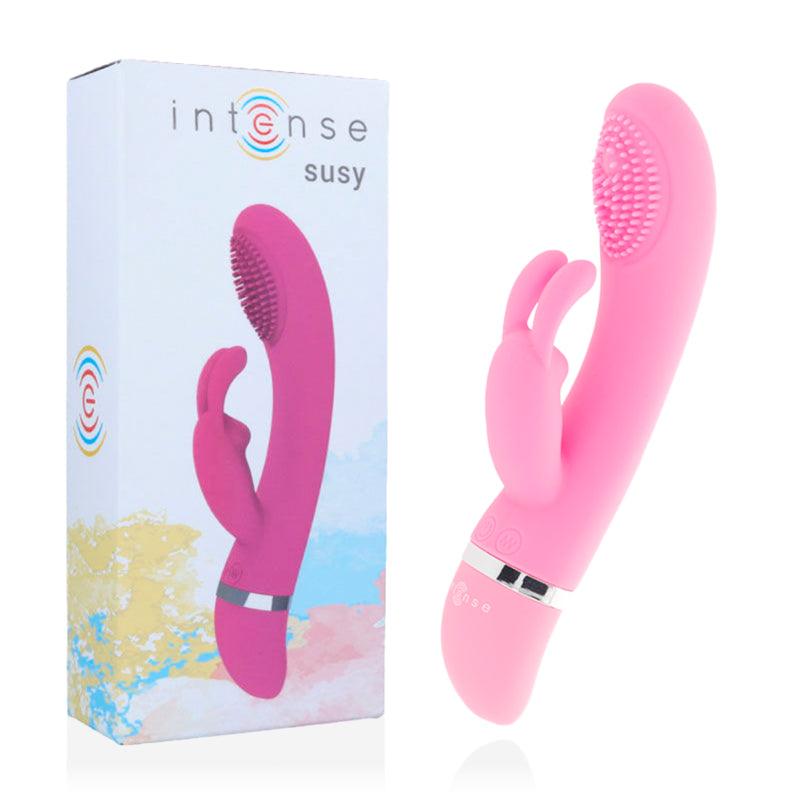 INTENSE VIBRADOR OSCILANTE SUSY COELHO DE SILICONE ROSA