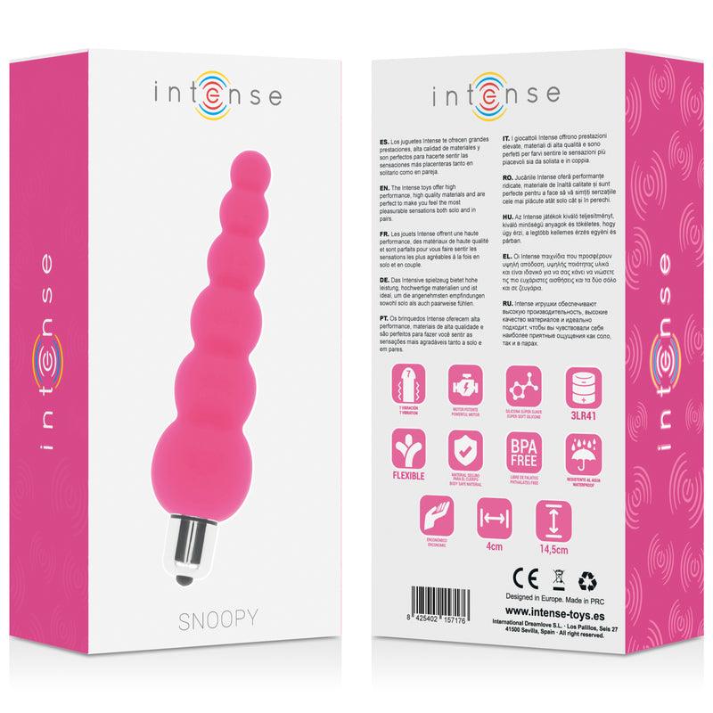 INTENSE SNOOPY 7 VELOCIDADES SILICONE ROSA