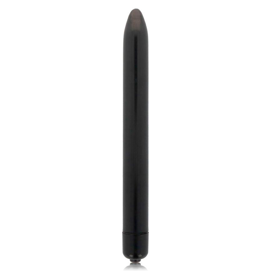 GLOSSY VIBRADOR SLIM PRETO