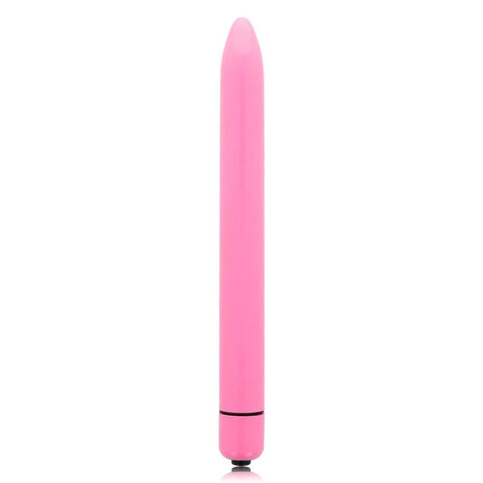 GLOSSY VIBRADOR SLIM DEEP ROSE