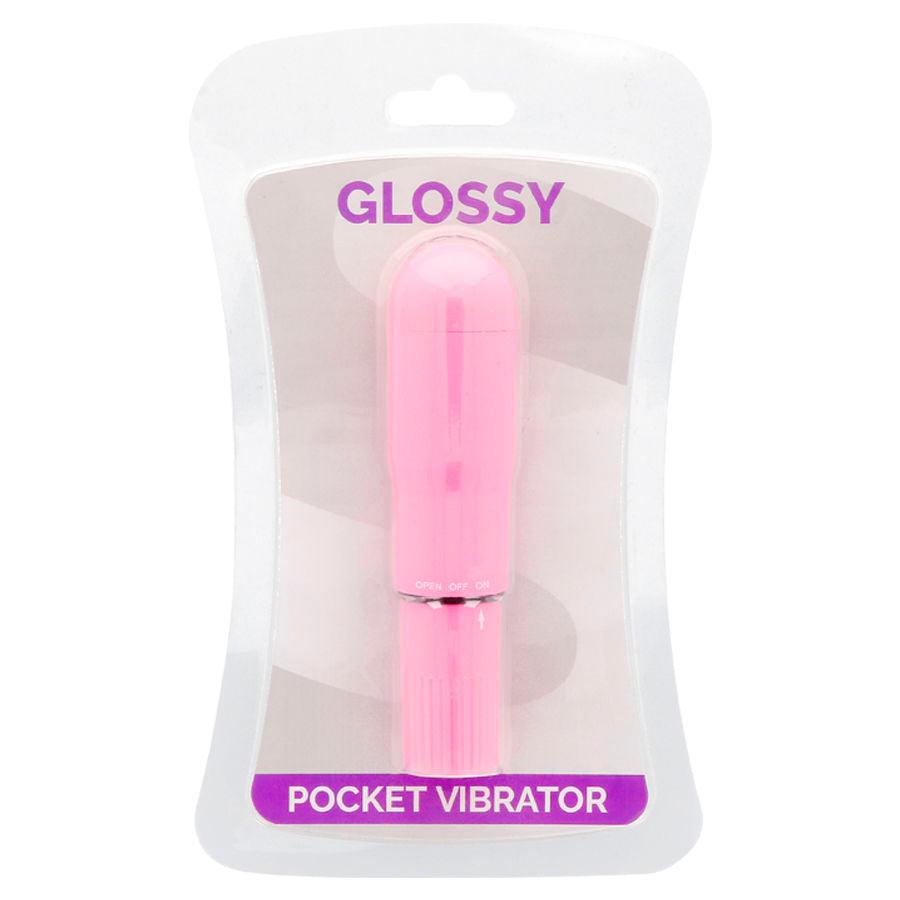 GLOSSY VIBRADOR DE BOLSO DEEP ROSE