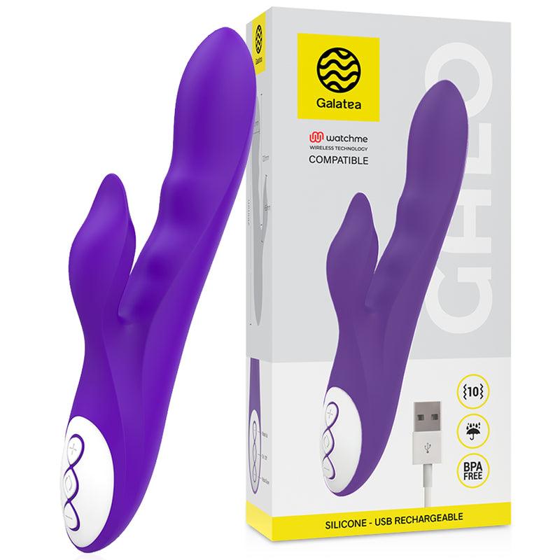 GALATEA VIBRADOR GALO LILAC COMPATiVEL COM A TECNOLOGIA WATCHME WIRELESS