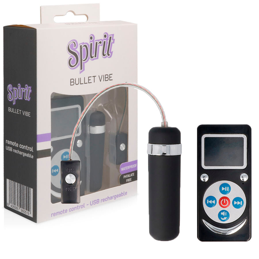 SPIRIT BALA VIBRAToRIA PREMIUM PRETO