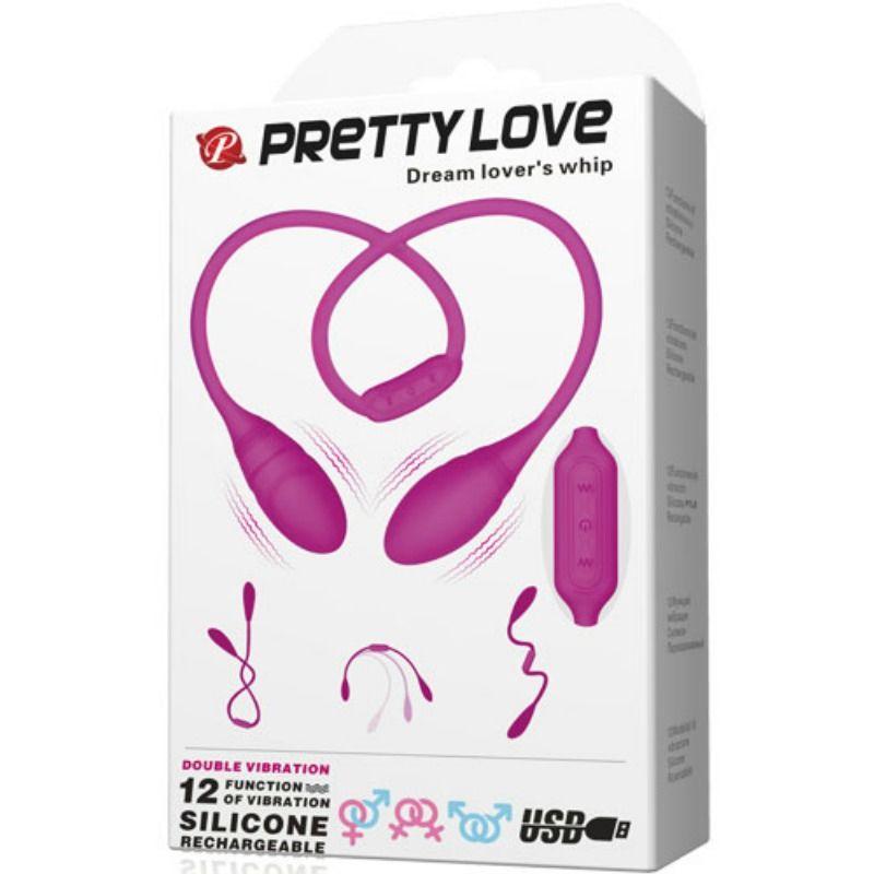 PRETTY LOVE ESTIMULADOR UNISEXO DREAM LOVERS WHIP