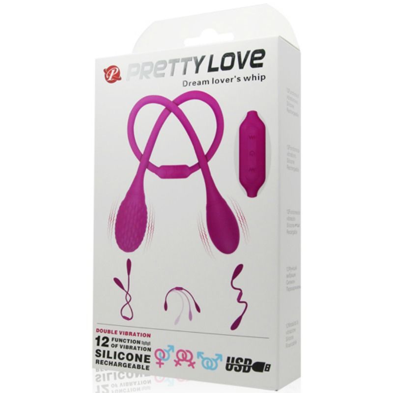 PRETTY LOVE ESTIMULADOR UNISEXO DREAM LOVERS WHIP 2