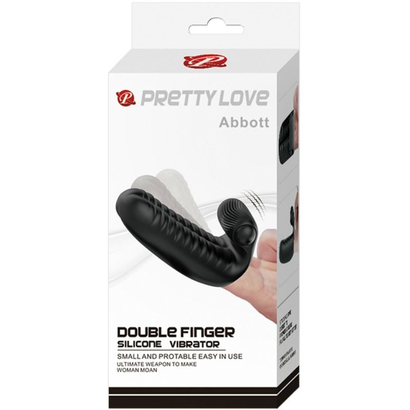 PRETTY LOVE ESTIMULADOR PRETO ABBOTT DEDAL