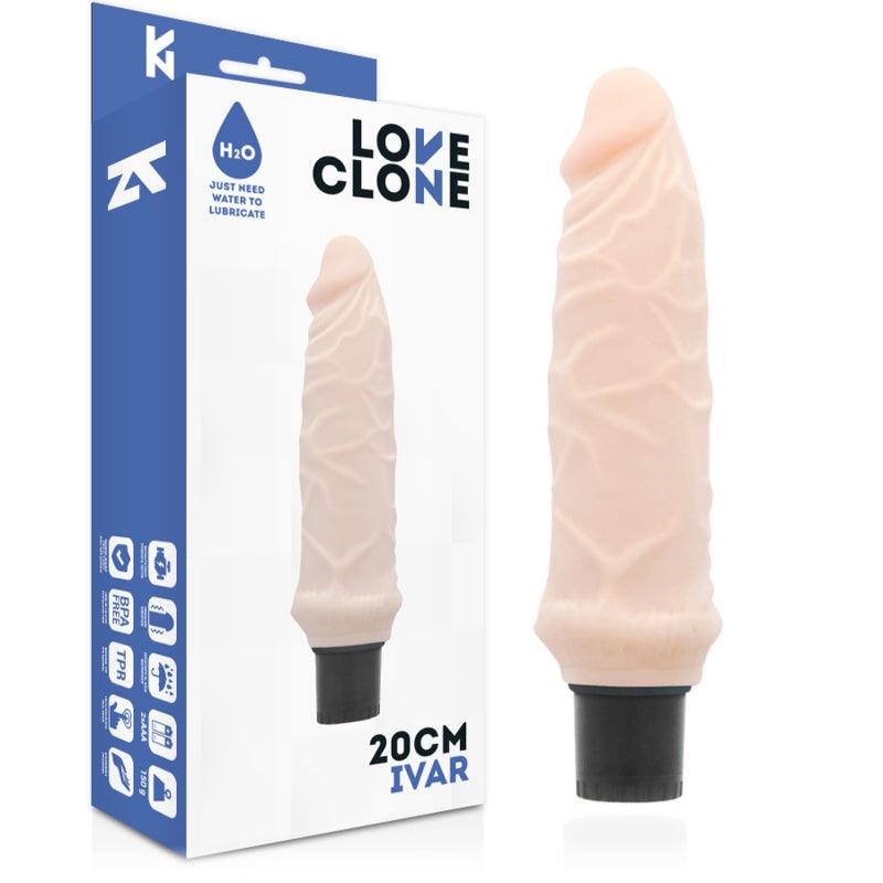 LOVECLONE VIBRADOR AUTO LUBRIFICANTE IVAR 20CM