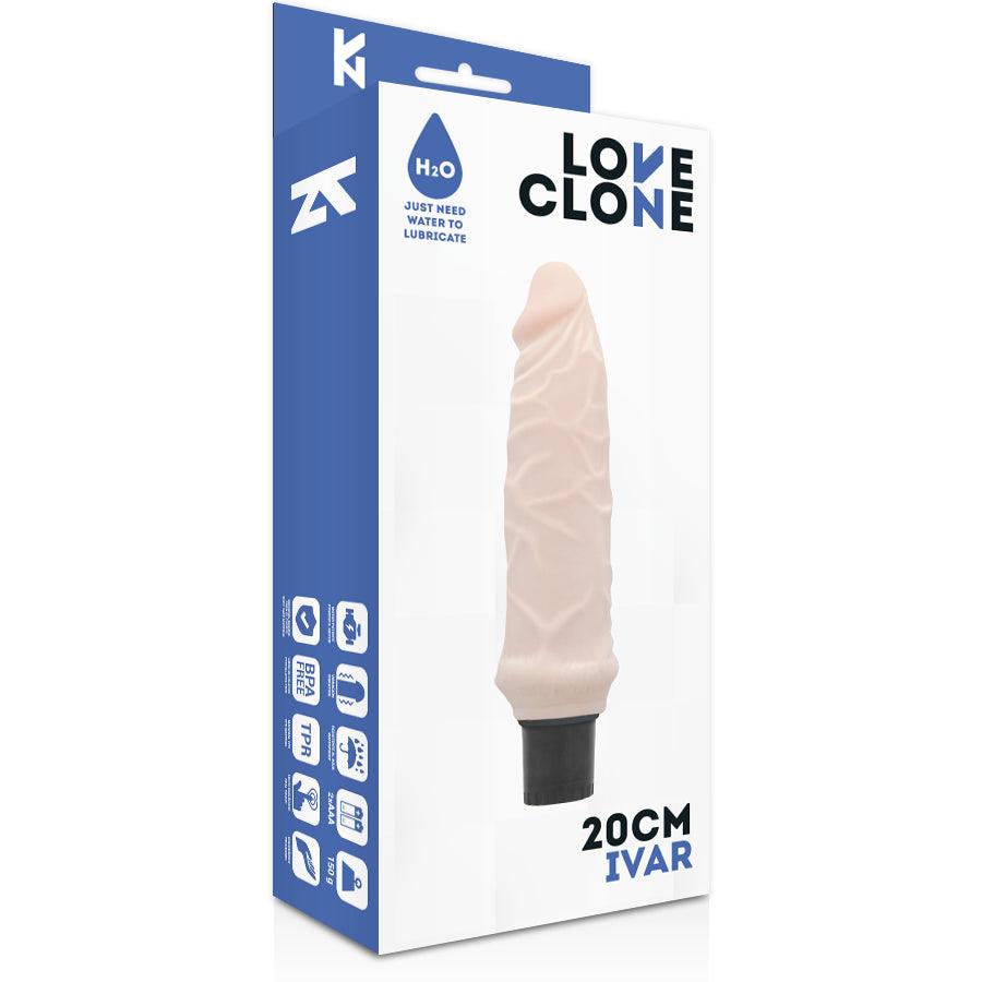 LOVECLONE VIBRADOR AUTO LUBRIFICANTE IVAR 20CM