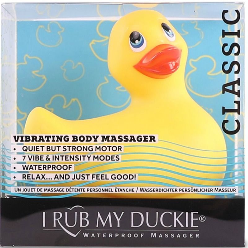 BIG TEASE TOYS I RUB MEU PATO CLaSSICO PATO VIBRANTE AMARELO