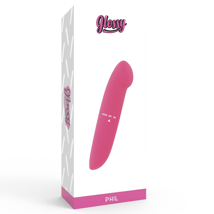 GLOSSY VIBRADOR PHIL ROSA