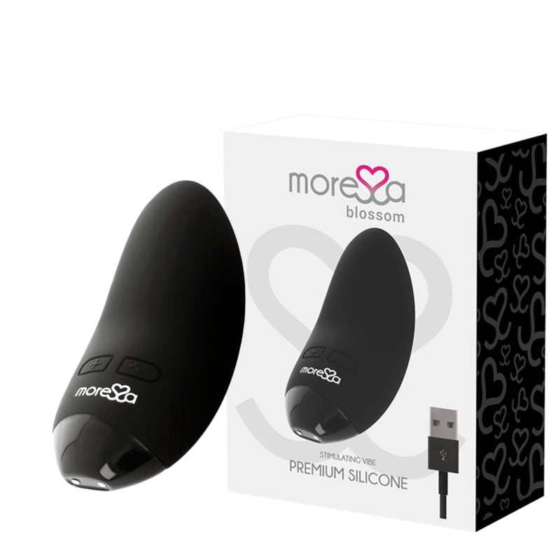 MORESSA VIBRADOR BLOSSOM PRETO