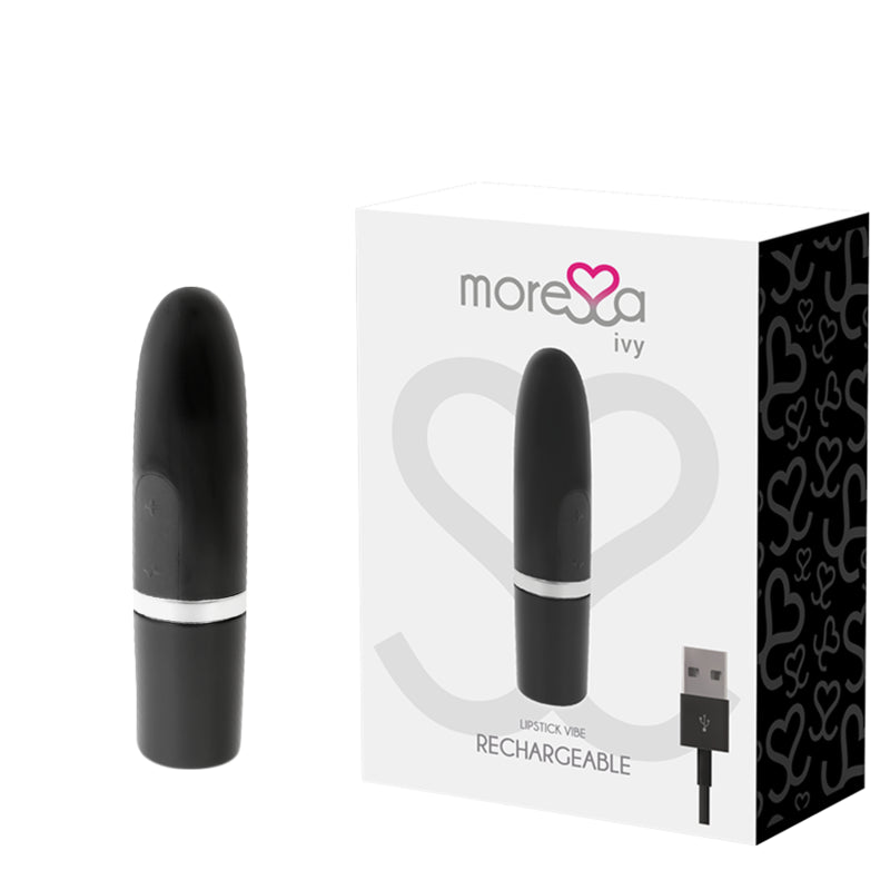 MORESSA IVY VIBRADOR ESTIMULADOR VIAGEM PRETO