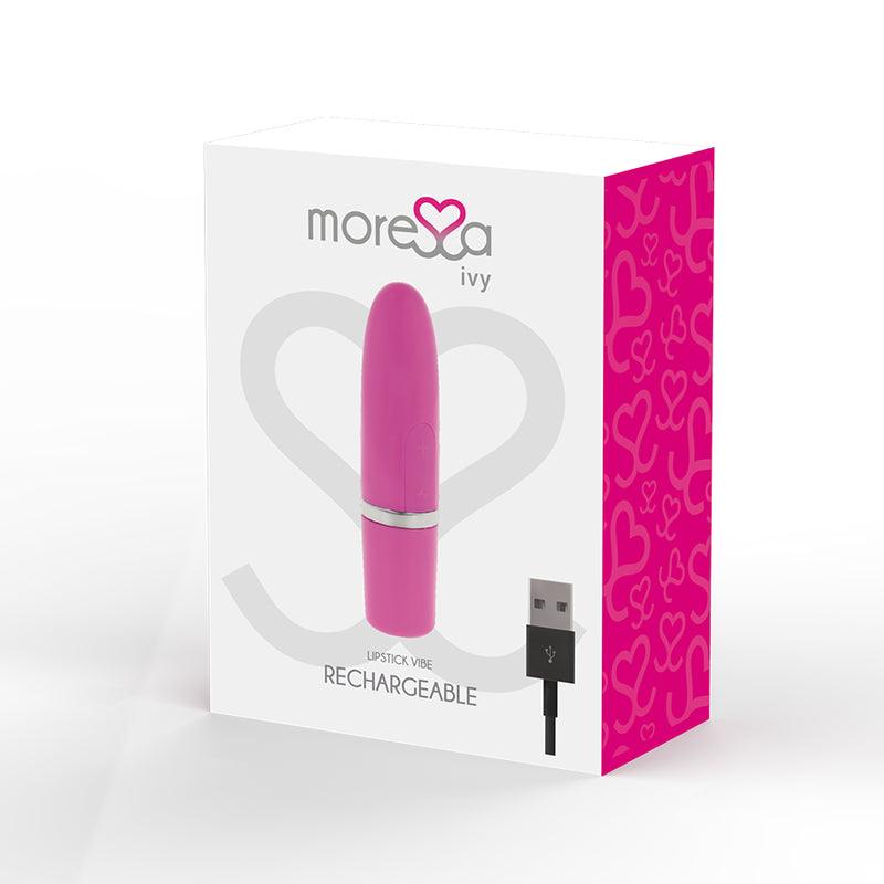 MORESSA IVY VIBRADOR ESTIMULADOR VIAGEM ROSA