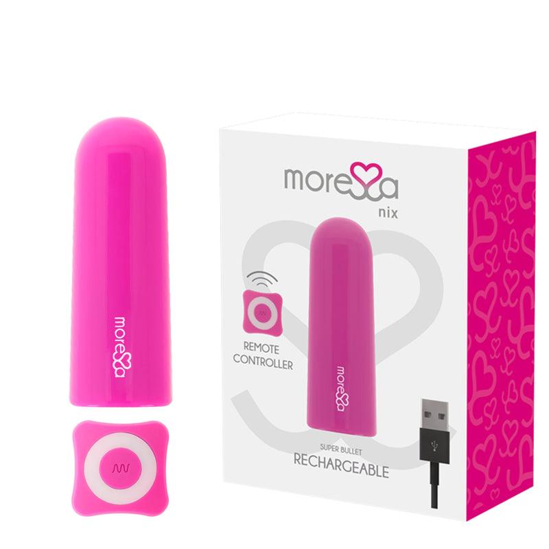 MORESSA NIX VIBRADOR CONTROLE REMOTO ROSA