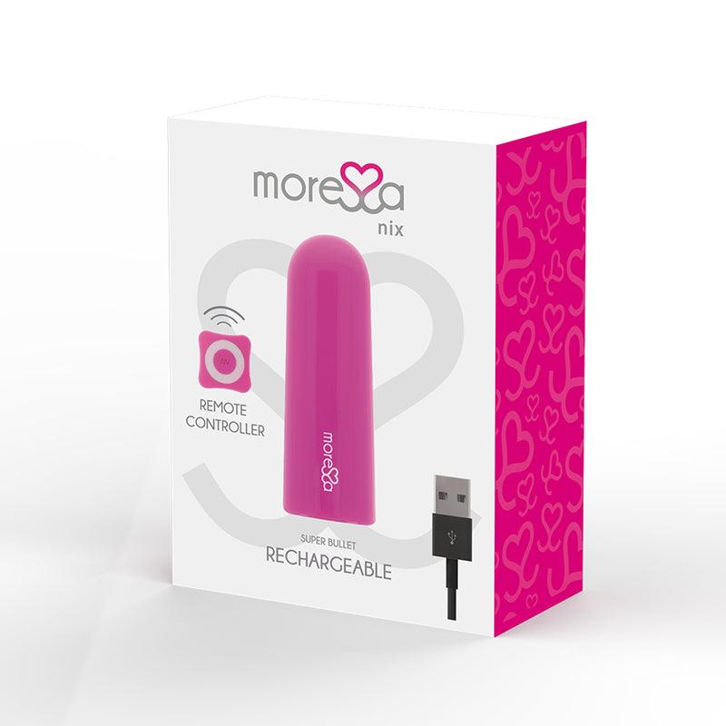 MORESSA NIX VIBRADOR CONTROLE REMOTO ROSA