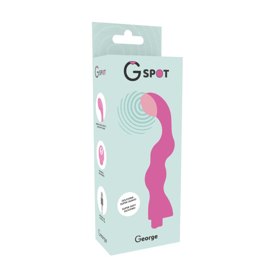 G SPOT GEORGE VIBRADOR GUM ROSA