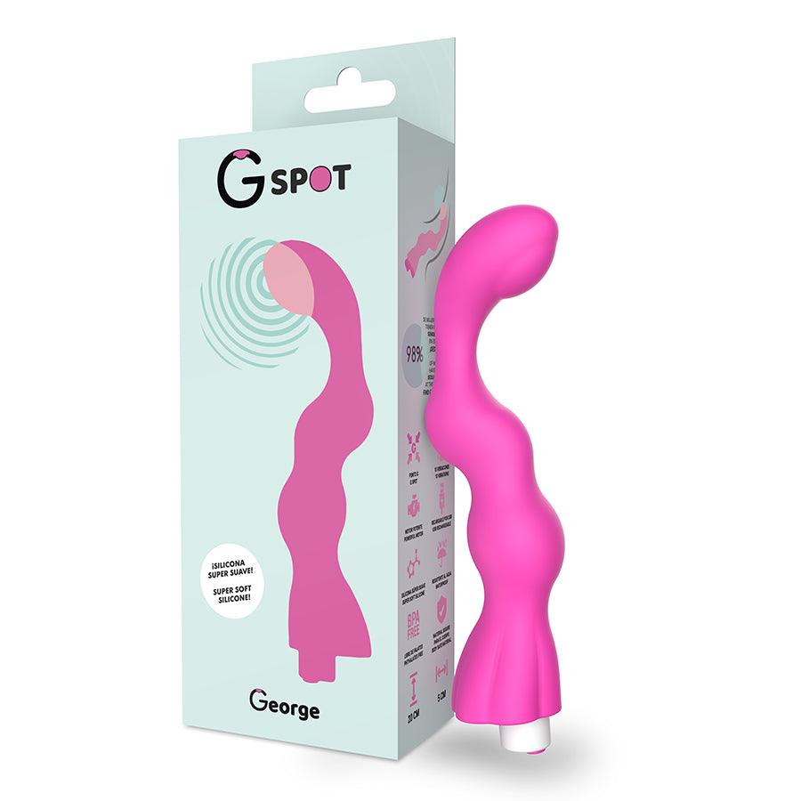 G SPOT GEORGE VIBRADOR GUM ROSA