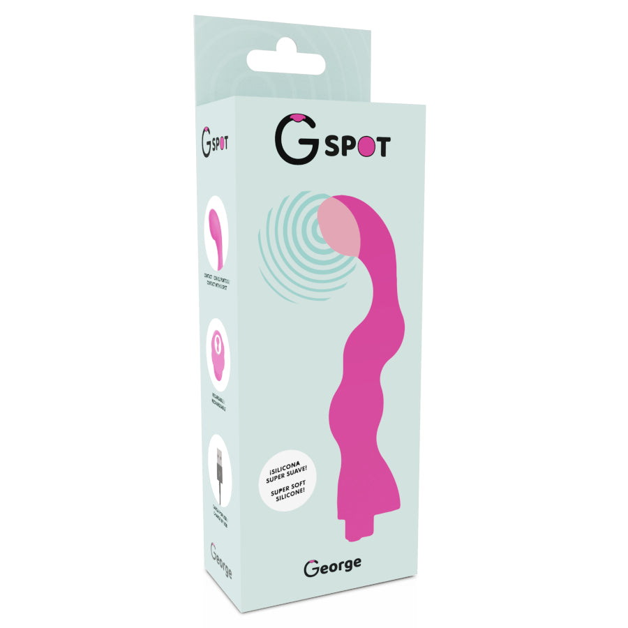 G SPOT GEORGE VIBRADOR GUM ROSA