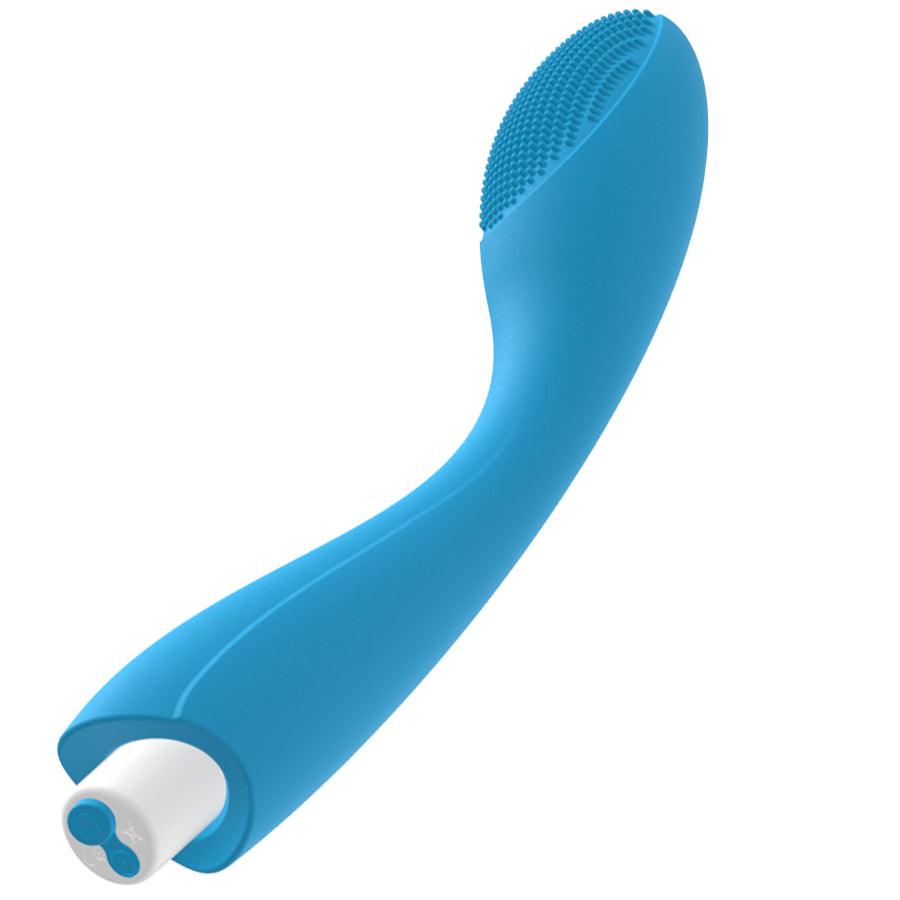 G SPOT VIBRADOR GYLBERT AZUL TURQUESA