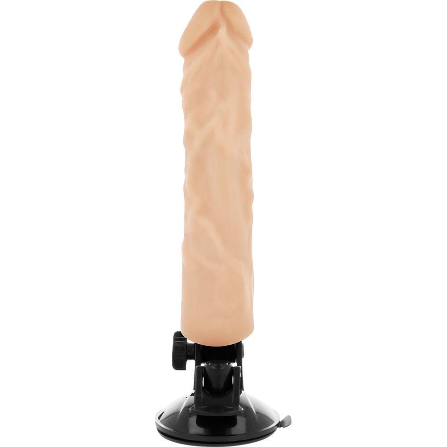 BASECOCK VIBRADOR REALiSTICO CONTROLE REMOTO NATURAL 21CM