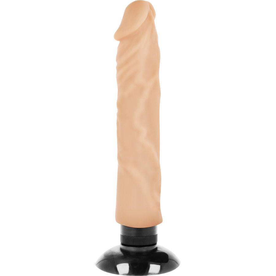 BASECOCK VIBRADOR REALiSTICO 2 1 NATURAL 20 CM