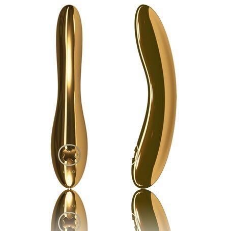 LELO VIBRADOR INEZ 24 K OURO OURO