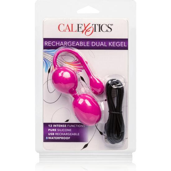 CALIFORNIA EXOTICS RECARREGVEL DUPLO KEGEL ROSA