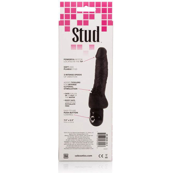 CALIFORNIA EXOTICS VIBRADOR POWER STUD CLITERRIFIC PRETO