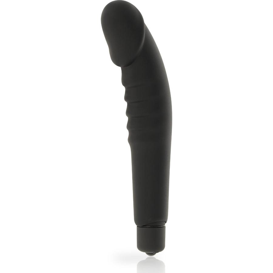 DOLCE VITA REALISTIC PLEASURE BLACK SILICONE