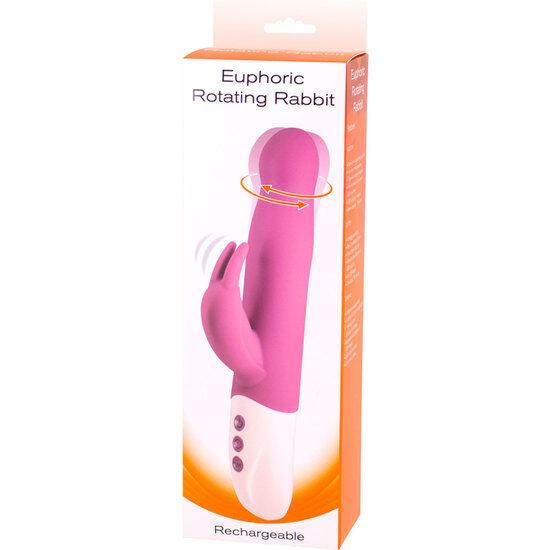 SEVEN CREATIONS VIBRADOR EUPHORIC BUNNY COM ROTAO LILS