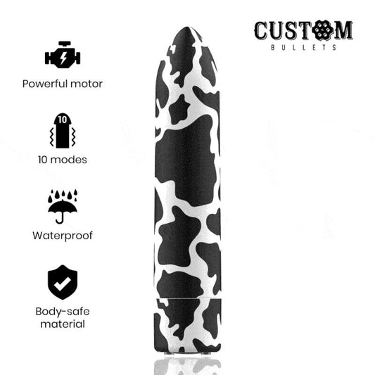 CUSTOM BULLETS BALAS RECARREGaVEIS VACA 10 INTENSIDADES