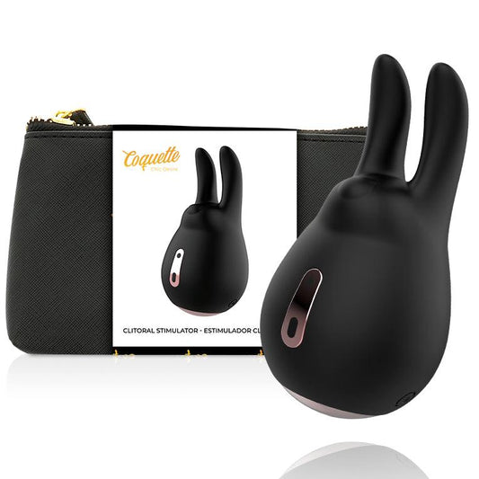 COQUETTE TOYS ESTIMULADOR CLITORIAL PRETO OURO