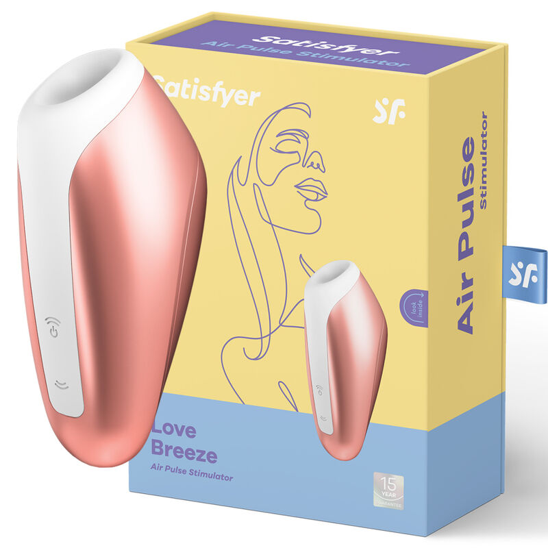 SATISFYER LOVE SUCCIONADOR BREEZE COBRE