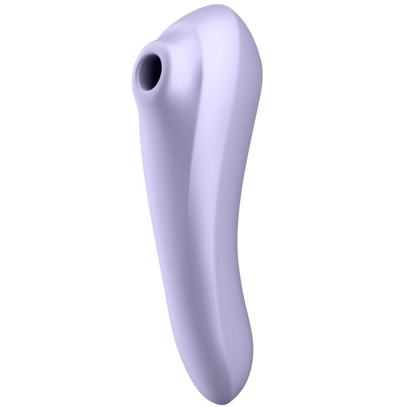 SATISFYER VIBRADOR DE PULSO DE AR DUAL PLEASURE MALVA