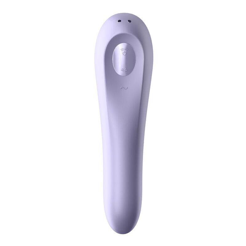 SATISFYER VIBRADOR DE PULSO DE AR DUAL PLEASURE MALVA