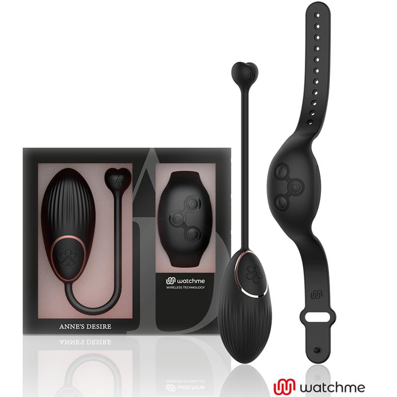 ANNE S DESIRE EGG TECNOLOGIA DE CONTROLE REMOTO WATCHME PRETO