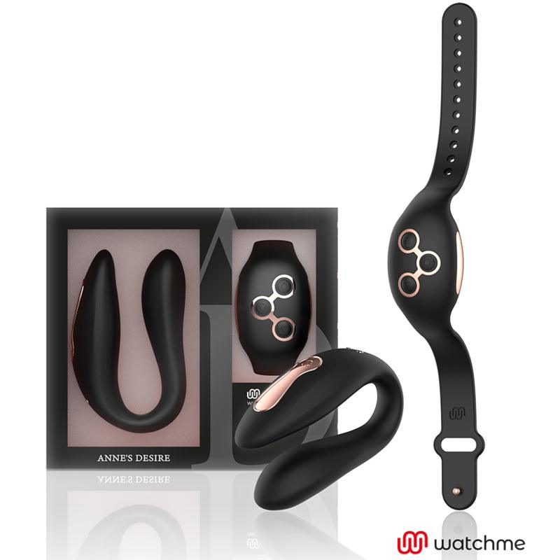 ANNE S DESIRE DUAL PLEASURE TECNOLOG A WATCHME PRETO OURO