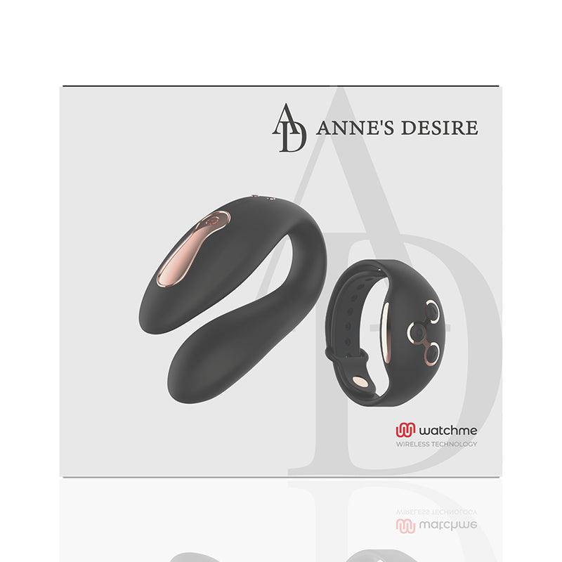 ANNE S DESIRE DUAL PLEASURE TECNOLOG A WATCHME PRETO OURO