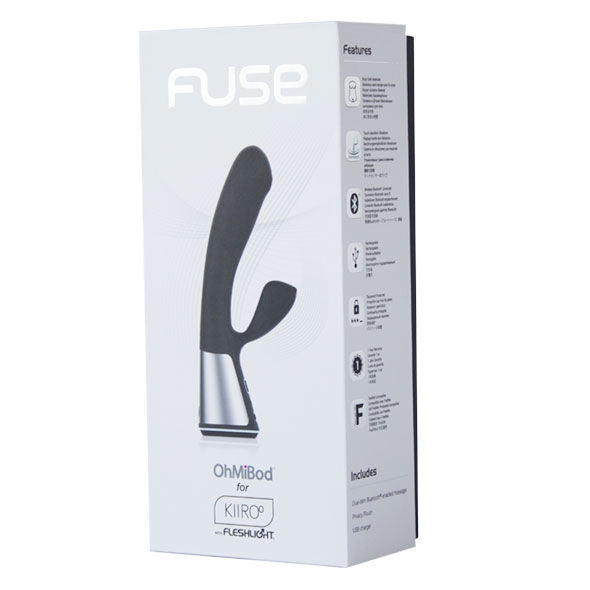 KIIROO OHMIBOD FUSE APP CONTROLE REMOTO PRETO