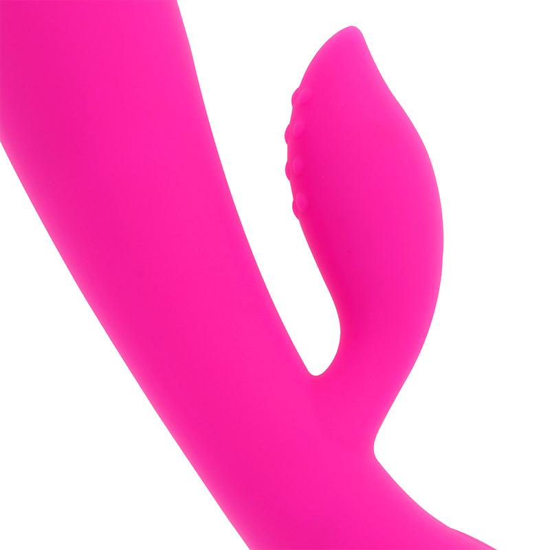 OHMAMA VIBRADOR RECARREGaVEL COM COELHO 10 MODOS DE VIBRACaO 19 CM