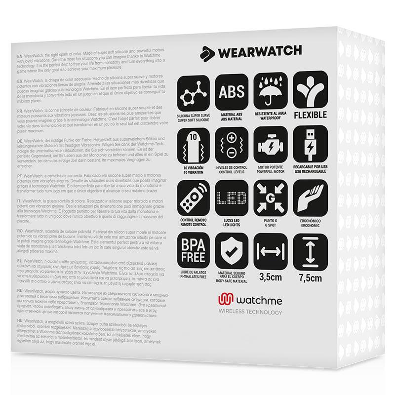 WEARWATCH TECNOLOGIA WATCHME CONTROLE REMOTO OVO AZUL JATO