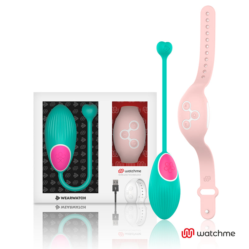 WEARWATCH TECNOLOGIA WATCHME CONTROLE REMOTO OVO aGUA DO MAR ROSA