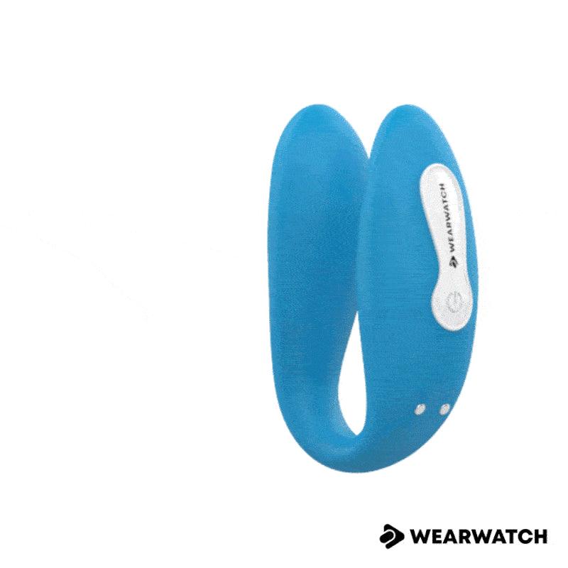 WEARWATCH VIBRADOR WATCHME DE TECNOLOGIA DUPLA INDIGO aGUA DO MAR