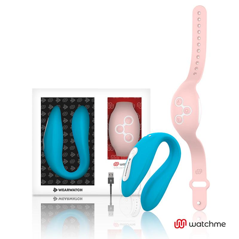 WEARWATCH VIBRADOR WATCHME DUAL TECHNOLOGY INDIGO ROSA