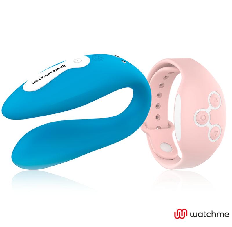 WEARWATCH VIBRADOR WATCHME DUAL TECHNOLOGY INDIGO ROSA