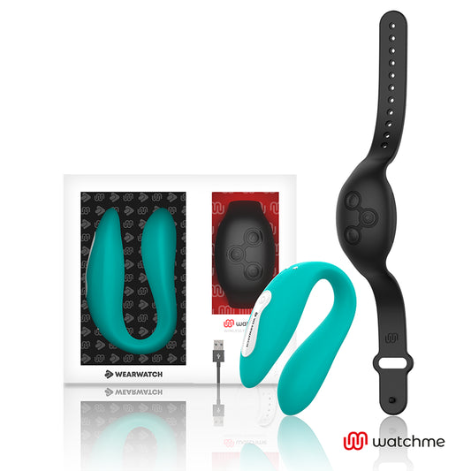 WEARWATCH VIBRADOR DE TECNOLOGIA DUPLA WATCHME AQUAMARINE JET