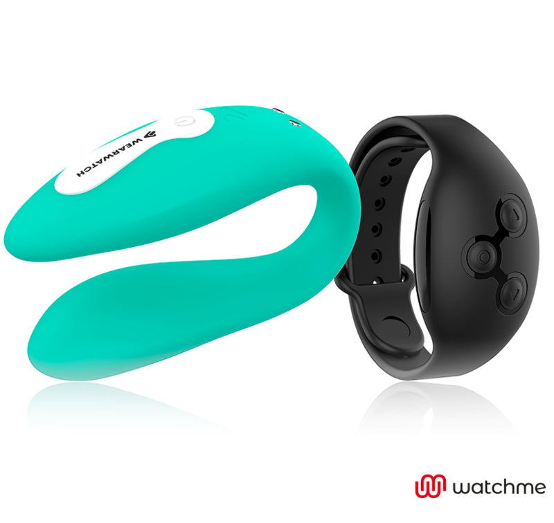 WEARWATCH VIBRADOR DE TECNOLOGIA DUPLA WATCHME AQUAMARINE JET